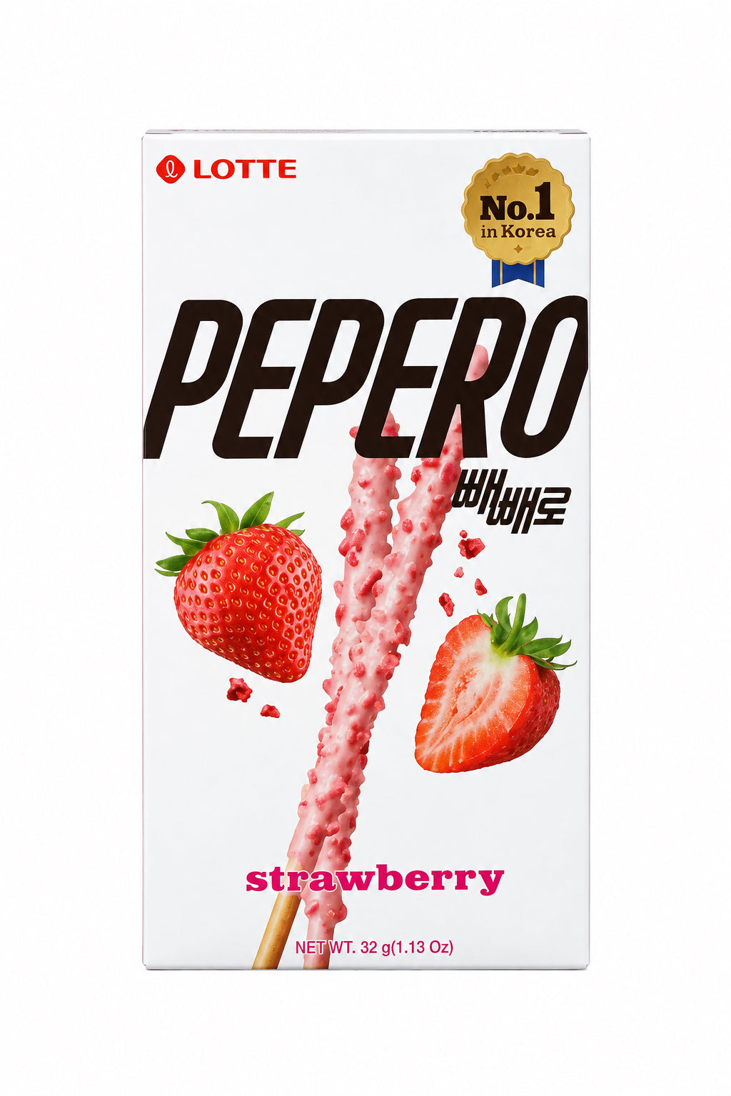 PEPERO ALLA FRAGOLA 32G ( BOX DA 20)