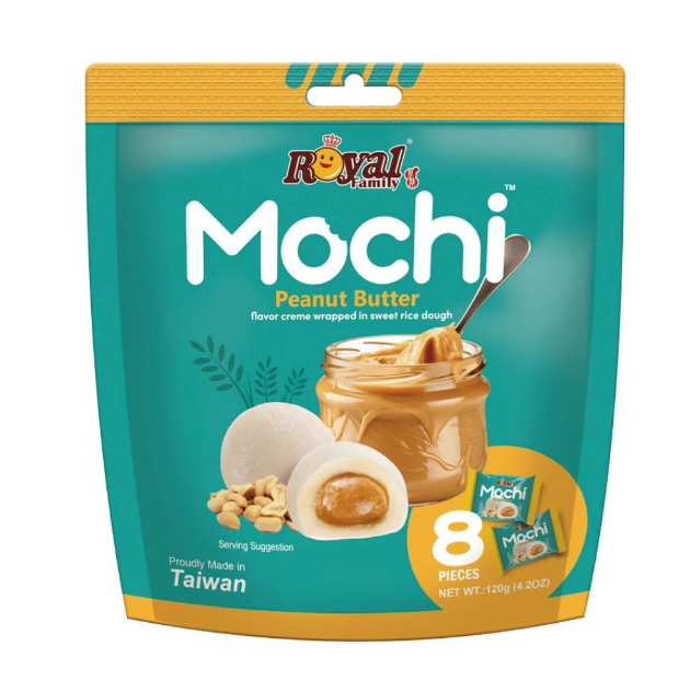 ROYAL MOCHI 120G BURRO DI ARACHDI [box da 12]