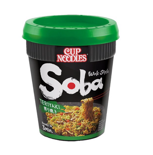 CUP NOODLES SOBA IN CUP 89G TERIYAKI [ scatola da 8 ]