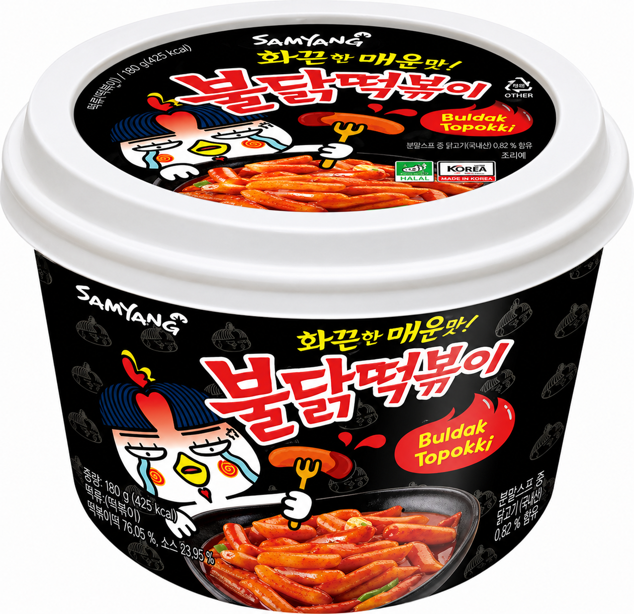 BULDAK TTEOBOKKI GNOCCHI IN CUP 185G PICCANTE
