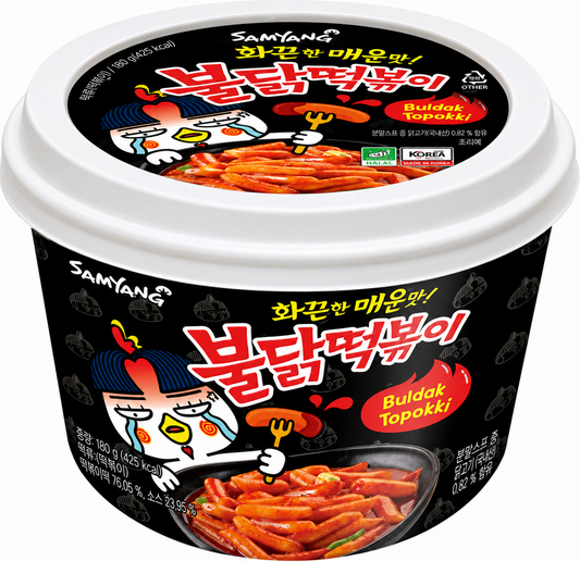 BULDAK TTEOBOKKI GNOCCHI IN CUP 185G PICCANTE
