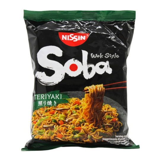 NISSIN SOBA GUSTO TERIYAKI 109G [scatola da 9]