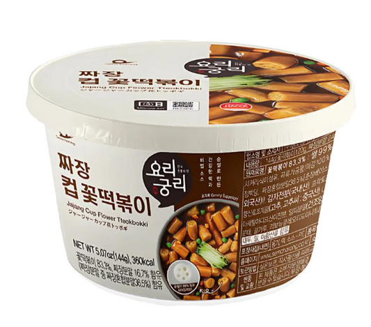 TTEOBOKKI GNOCCHI DI RISO IN CUP 144G JAJIANG