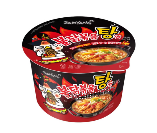 BULDAK RAMEN IN CUP 105G STEW TYPE PICCANTE [ scatola da 8 ]