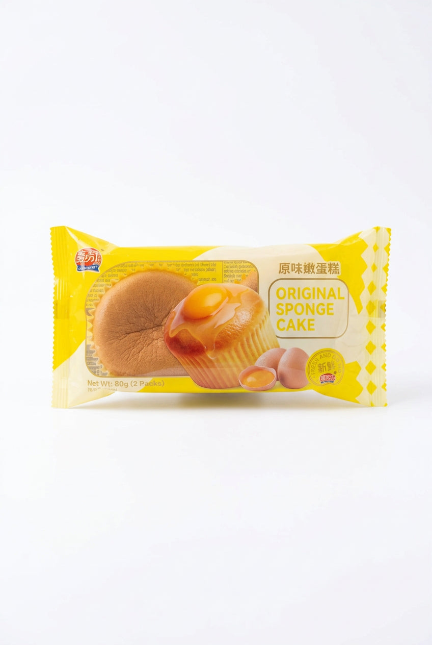FLUFFY PAN DI SPAGNA AL L'UOVO 80G (BOX DA 12)