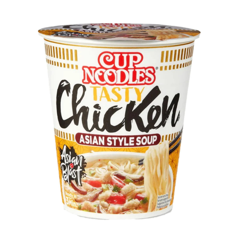 CUP NOODLES - RAMEN IN CUP GUSTO POLLO [scatola da 8]