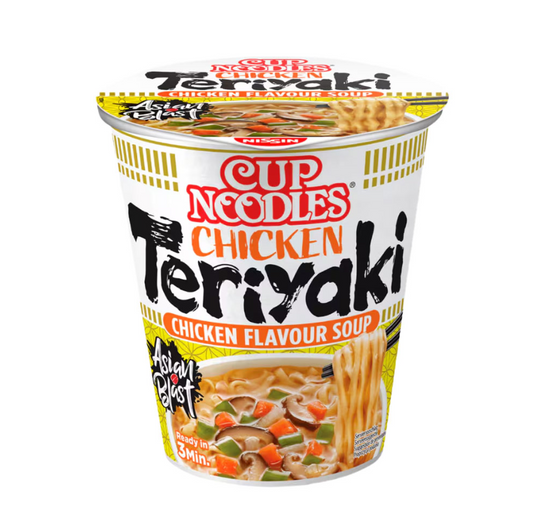 CUP NOODLES - RAMEN IN CUP 67G POLLO TERIYAKI [scatola da 8]