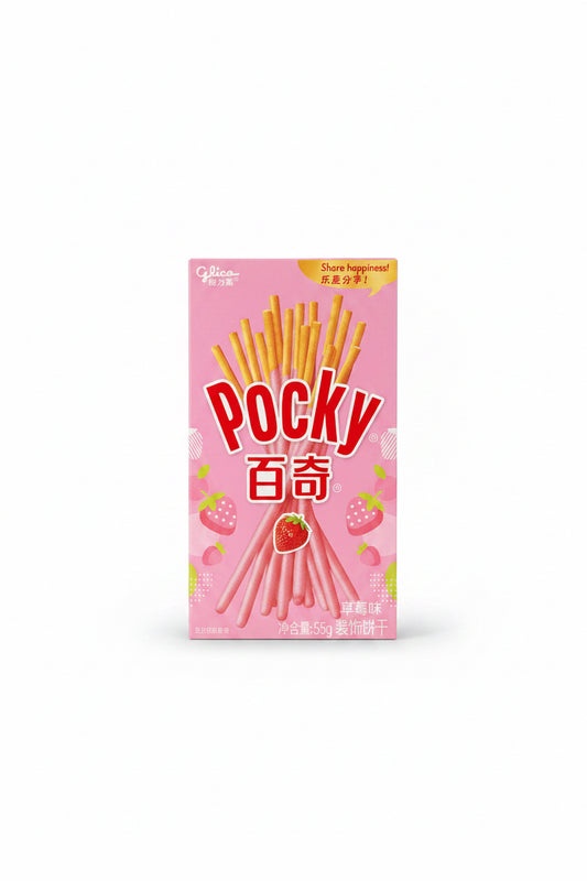 POCKY ALLA FRAGOLA  55g ( BOX DA 18)