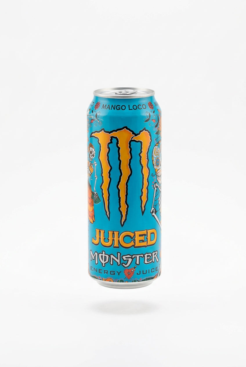 MONSTER ENERGY JUICEW MANGO LOCO 500ML （BOX DA 24）