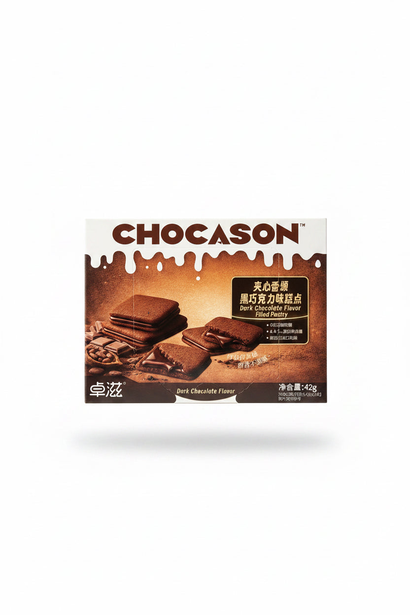 CHOCASON BISCOTTI CON RIPIENO 42g [box da 5]