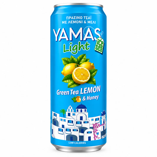 YAMAS BEVANDA GREEN-TEA LEMON 330ml ( BOX 6)