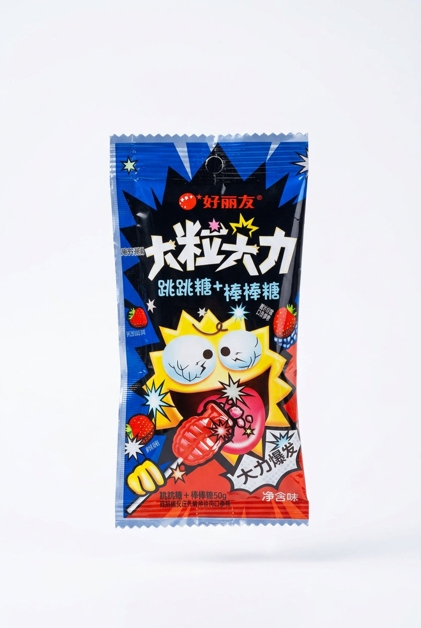LECCA LECCA SCOPPIETTANTE ALLA FRAGOLA 16G (BOX DA 5)