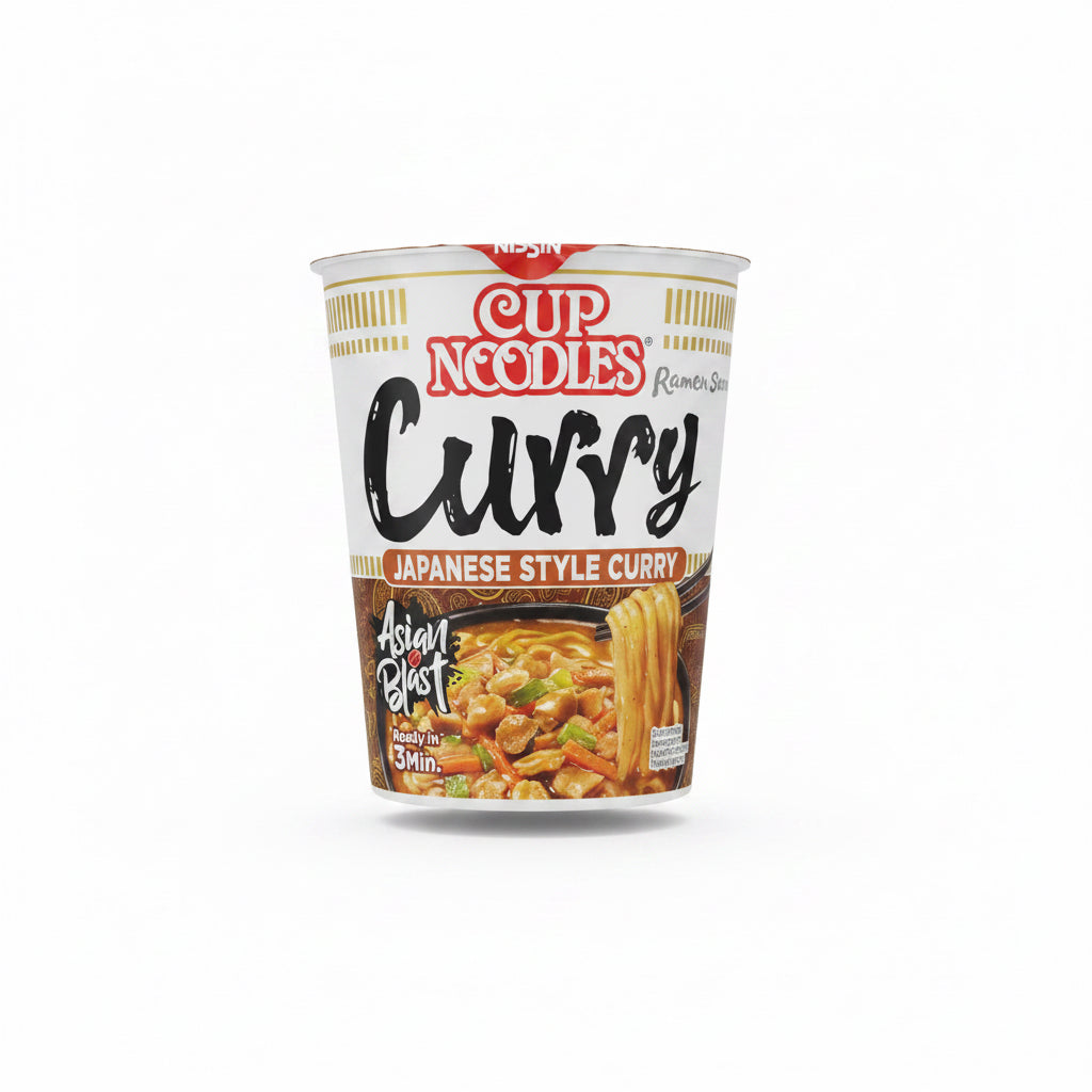 NISSIN CUP NOODLES AL CURRY 67g [box da 8]