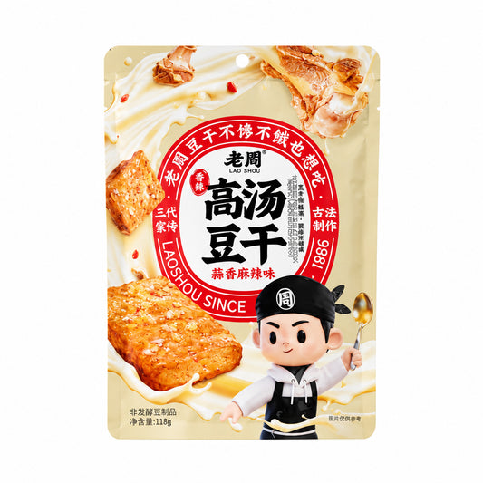 SNACK DI TOFU AL GUSTO TONKOTSU AGLIO 118G (BXO DA 10)