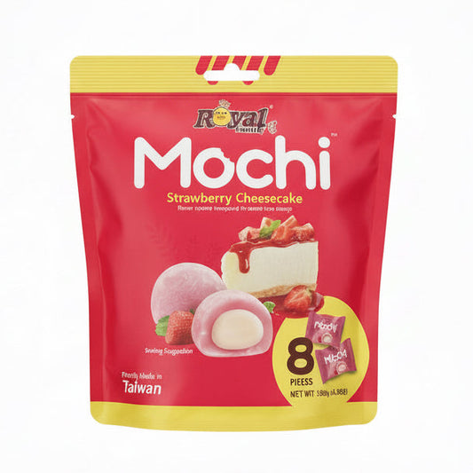 RIYAL MOCHI CHEESECAKE FRAGOLA 120G [box da 12]