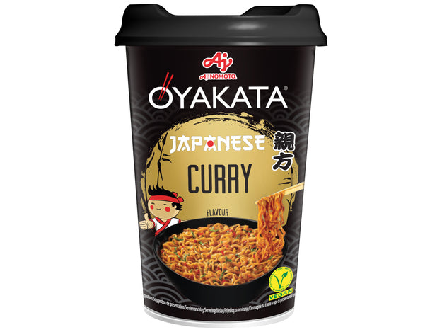 OYAKATA RAMEN IN CUP AL CURRY 93G [scatola da 8 ]