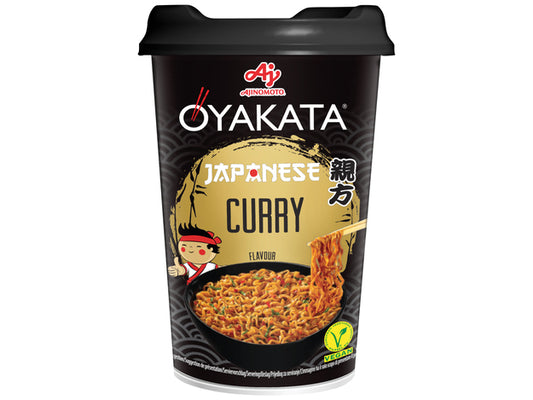 OYAKATA RAMEN IN CUP AL CURRY 93G [scatola da 8 ]