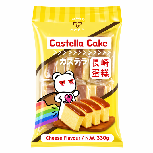 TOKIMEKI CASTELLA CAKE 330G GUSTO FORMAGGIO [ box da 6 ]