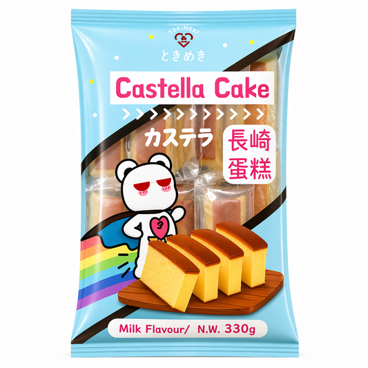 TOKIMEKI CASTELLA CAKE 330G GUSTO LATTE [ box da 6]