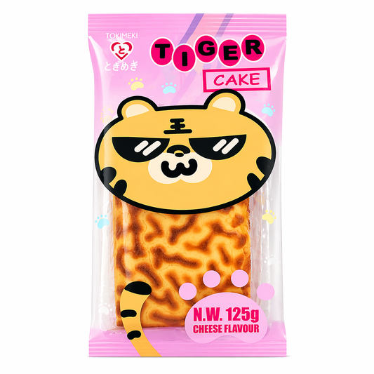 TOKIMEKI TORTINA TIGER CAKE 125G GUSTO FORMAGGIO [ box da 12 ]