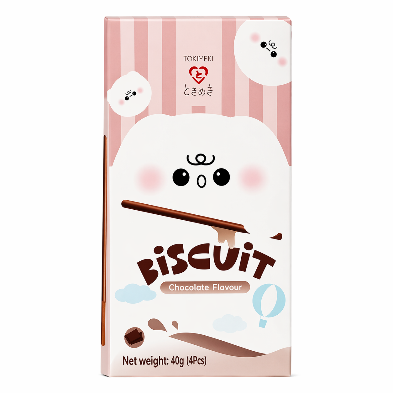 TOKIMEKI BISCOTTI STICK 40G CIOCCOLATO [ box da 10 ]