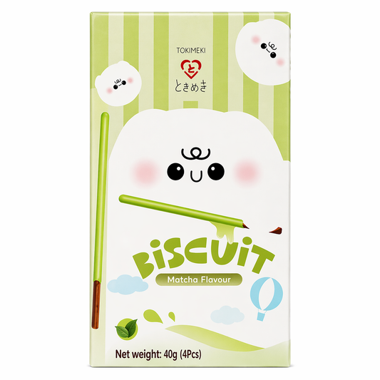 TOKIMEKI BISCOTTI STICK 40G MATCHA [ box da 10 ]