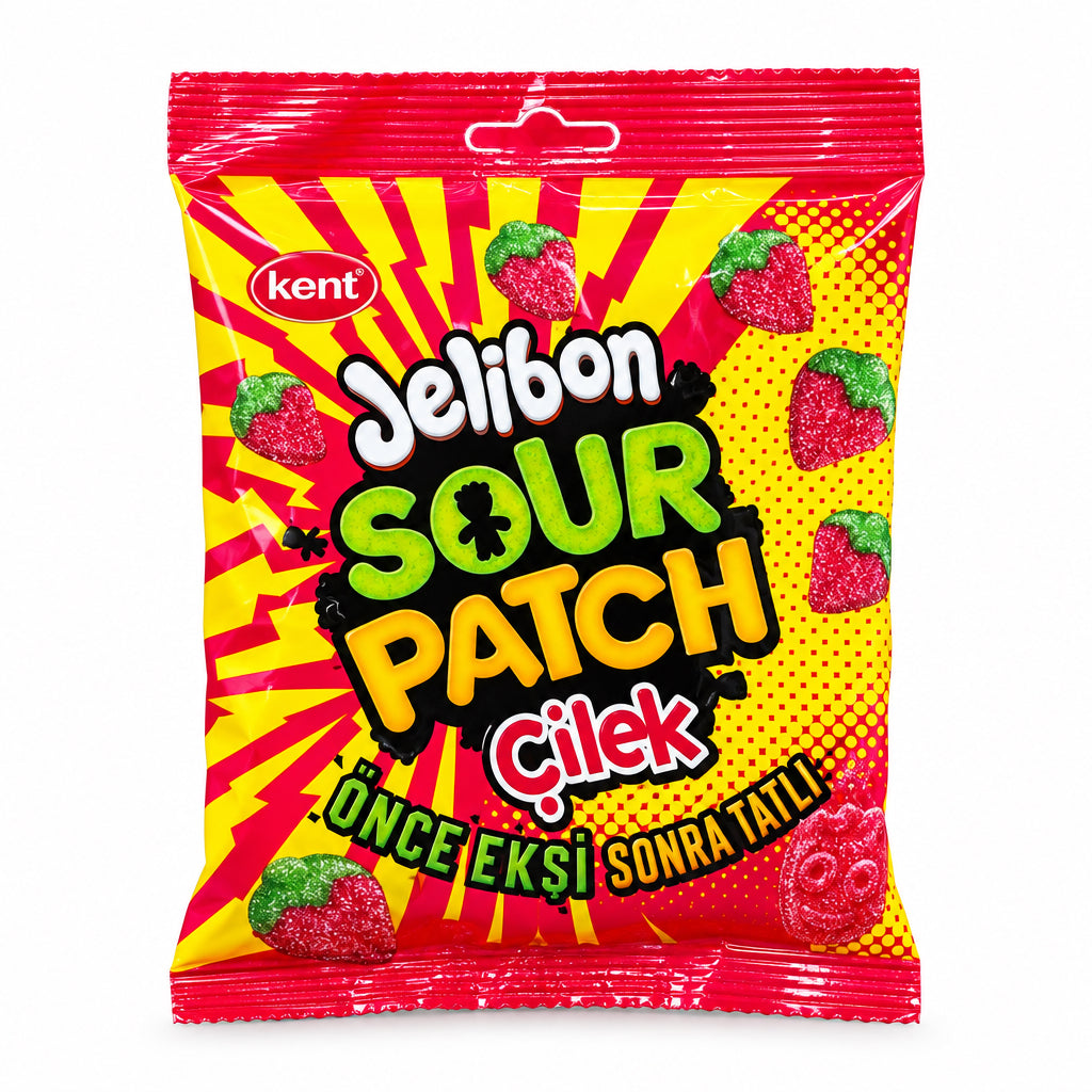 CARAMELLE GOMMOSE PATCH KIDS ALLA FRAGOLA 80 G (BOX DA 12)