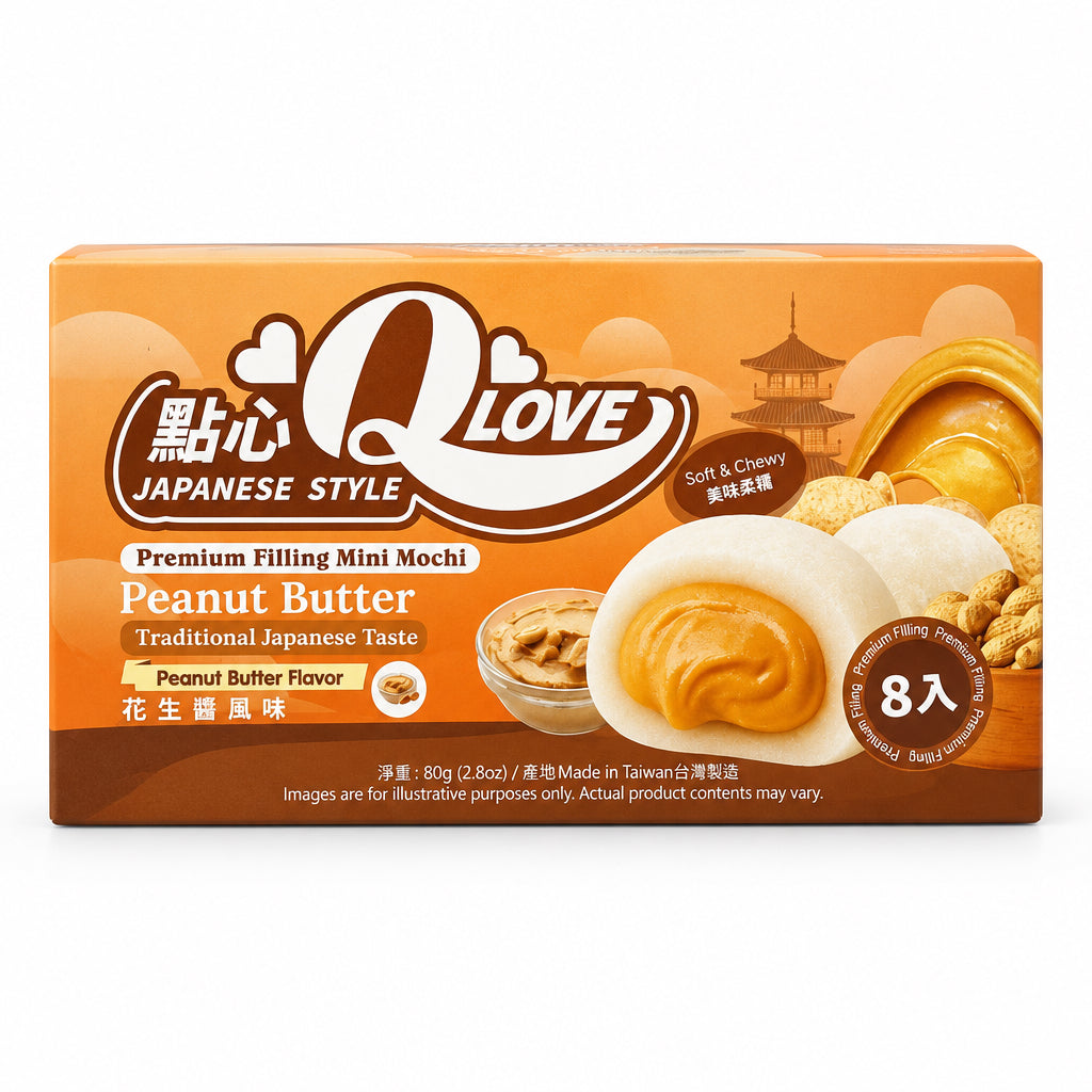 MOCHI QLOVE AL ARACHIDE 80G ( BOX DA 12)