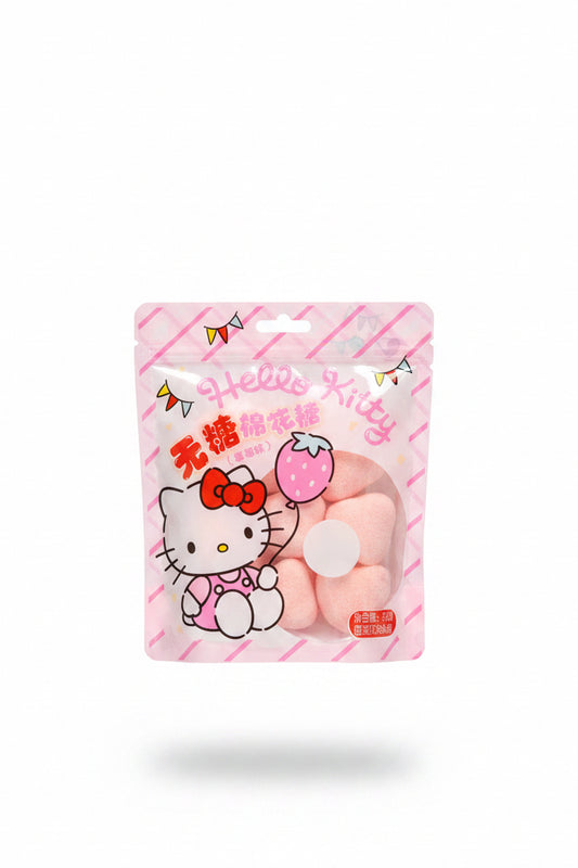 MARSHMELLO HELLO KITTY ALLA FRAGOLA 50g (BOX DA 10)