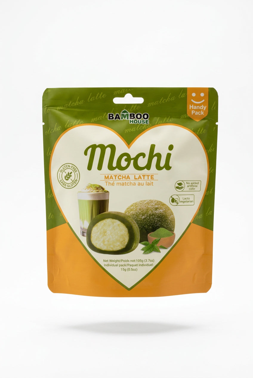 BAMBOO HOUSE MOCHI GUSTO MATCHA E LATTE 105 G(box da 12)