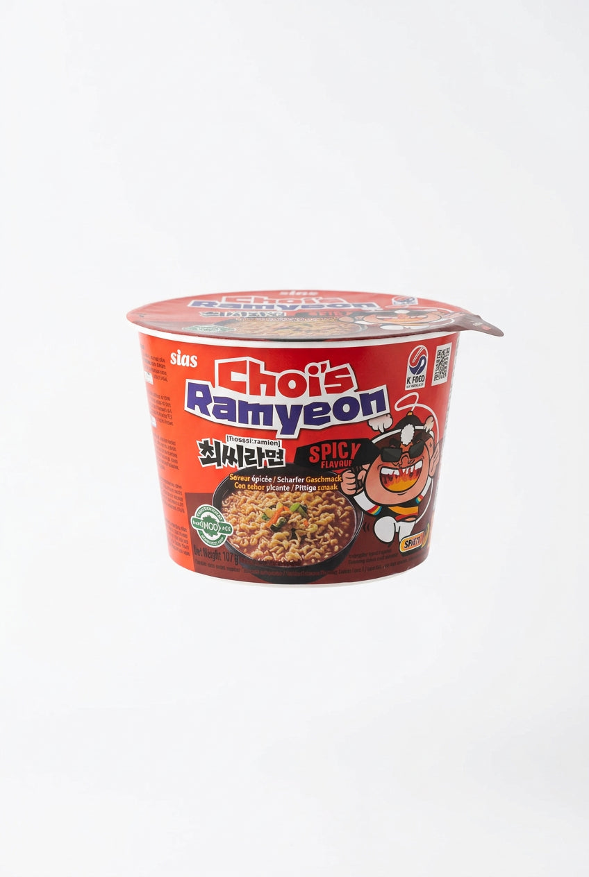 CHOI’S RAMYEON CUP  PICCANTE 107G (BOX DA 6)