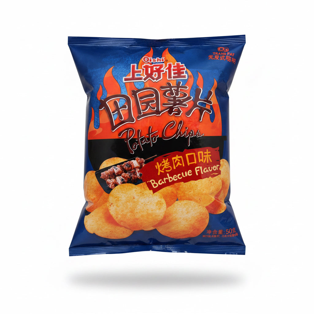 OISHI PATATINE Al BBQ 50g[box da 20]