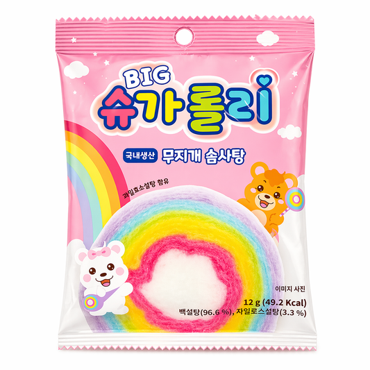 BIG CARAMELLE COTTON CANDY 12G [ box da 10 ]