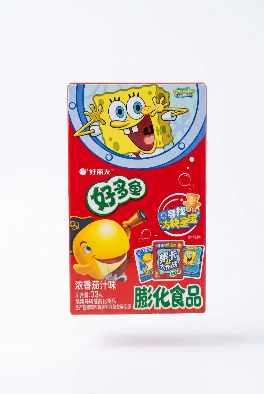 BISCOTTI A PESCE GUSTO POMODORO 33G ( BOX DA 10)