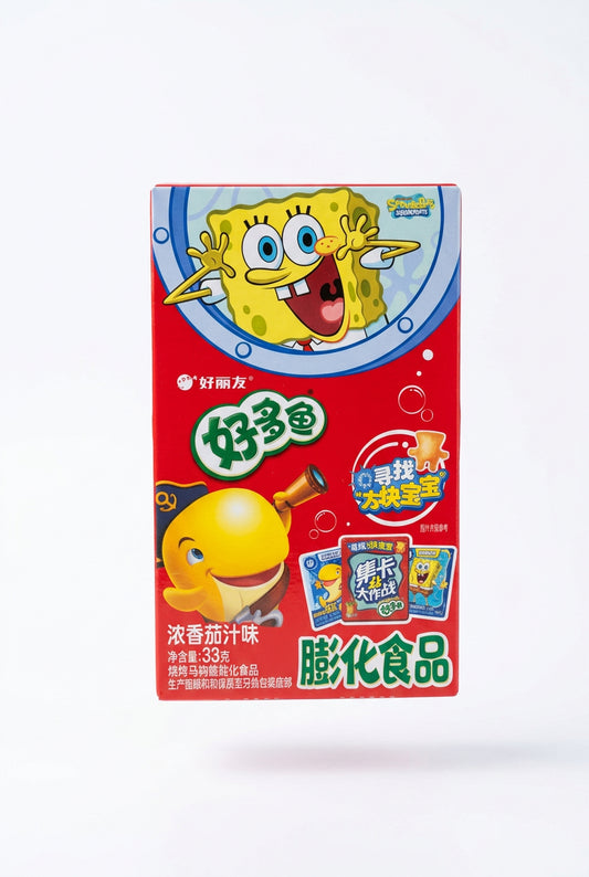 BISCOTTI A PESCE GUSTO POMODORO 33G ( BOX DA 10)