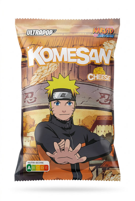 KOMESAN CHIPS RISO AL CHEESE 60g (BOX DA 6)
