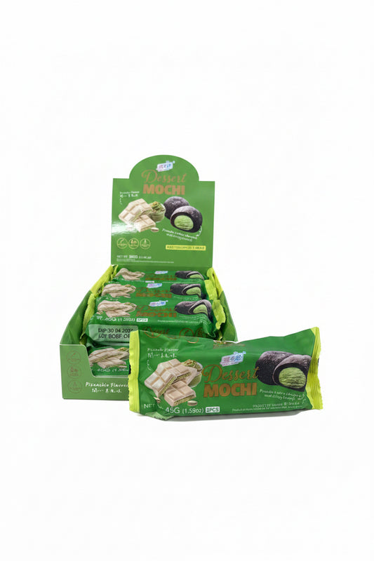 MOCHI AL PISTACCHIO, DUBAI CHOCOLATE 45g ( BOX DA 8)