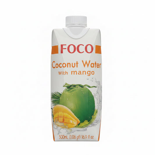 FOCO ACQUA DI COCO AL MANGO 500ml [box da 12]