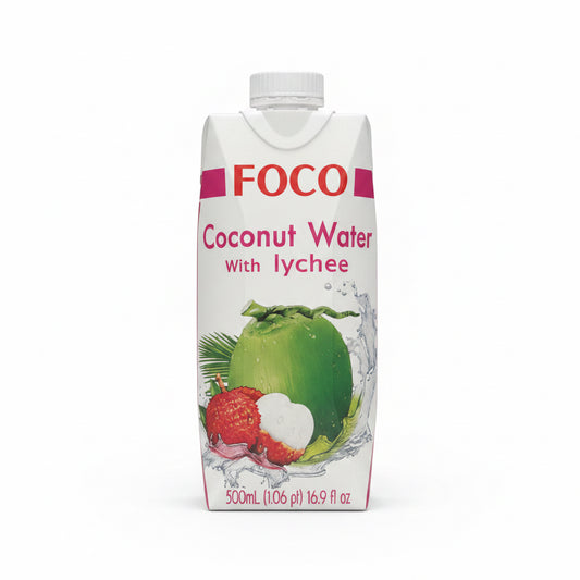 FOCO ACQUA DI COCO AL LITCHI 500ml[box da 12]