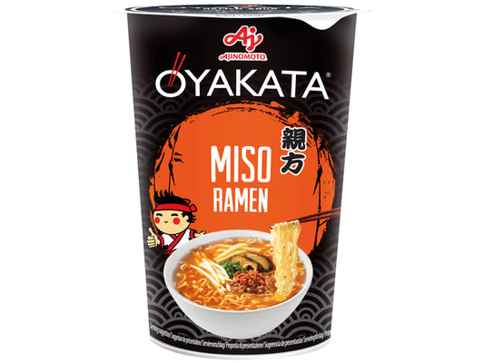OYAKATA RAMEN IN CUP GUSTO MISO 66G [ box da 8 ]