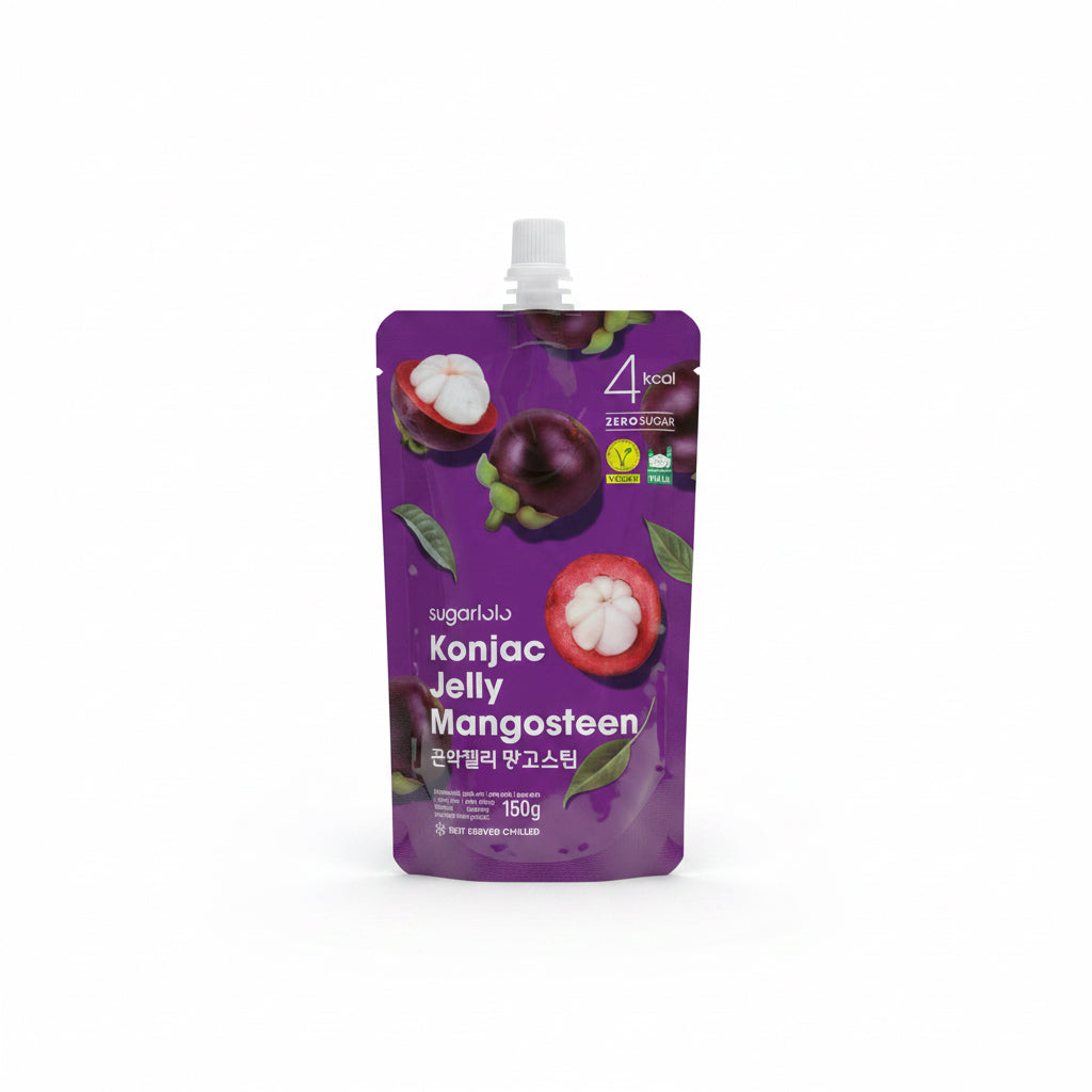 SUGARLOLO GELATINA KONJAC AL MANGOSTANO 150g [box da 10]