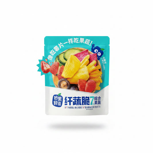 FRUTTI E VERDURA CROCCANTI MISTE 32G [box da 15]