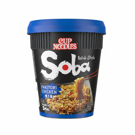 CUP NOODLES SOBA AL YAKITORI CHICKEN 89g [box da 8]