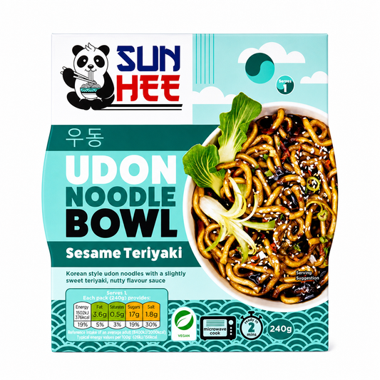 SUNHEE UDON 240G GUSTO SESAMO E TERIYAKI [ box da 12]