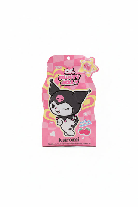 GELATINA KUROMI ALLA FRAGOLA 65G (BOX DA 12)