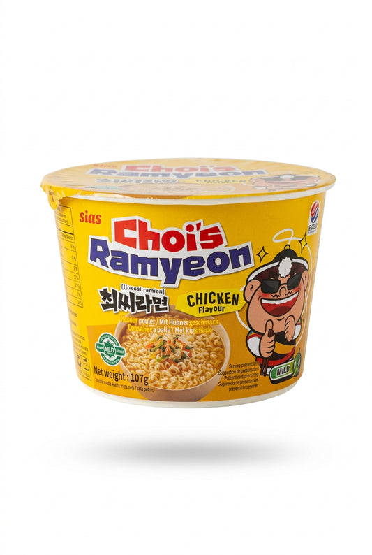 CHOI’S RAMYEON CUP AL POLLO 107G (BOX DA 6)