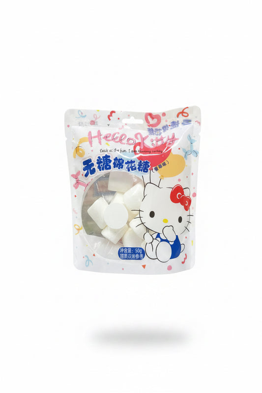 MARSHMALLOW HELLO KITTY VANIGLIA 50g ( BOX DA 10)