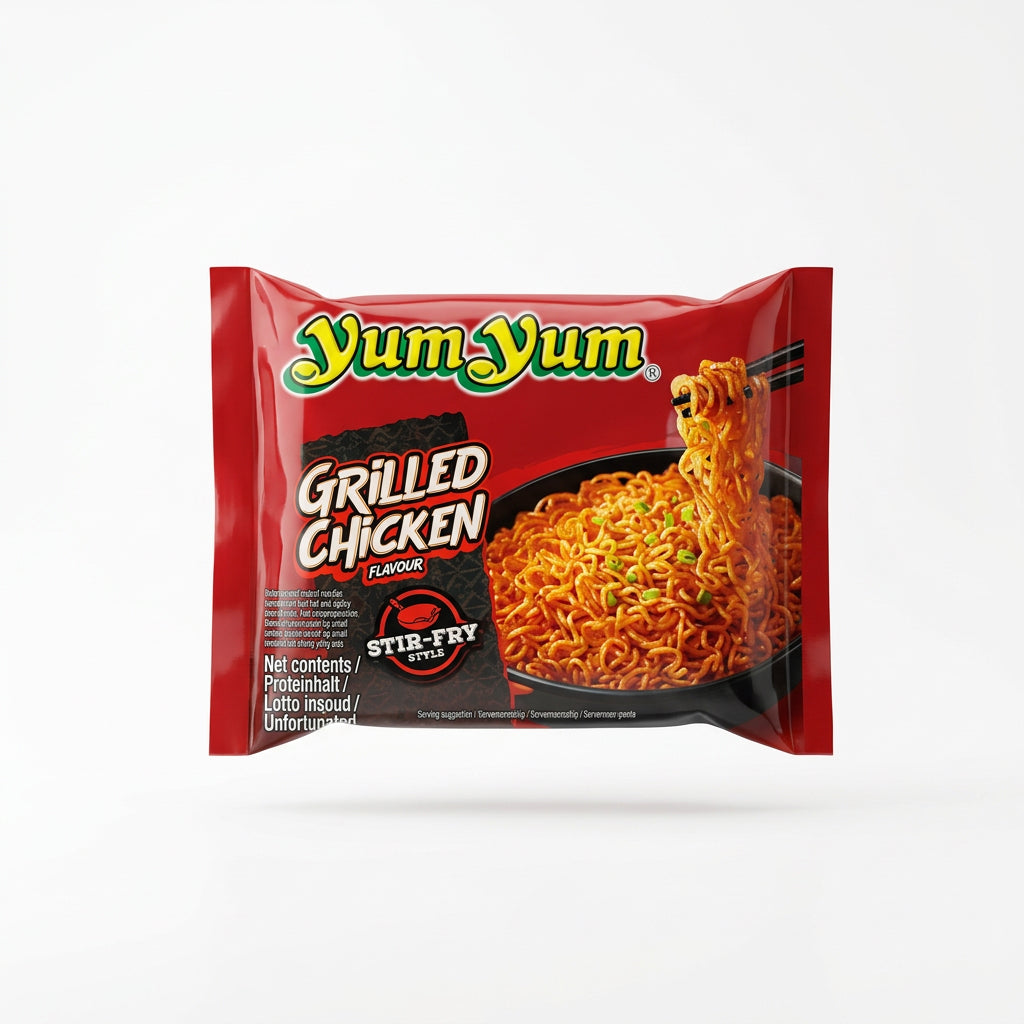 YUMYUM RAMEN ISTANTANEO AL POLLO GRIGLIATO 60g ( BOX DA 10)