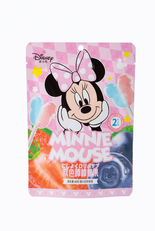 LECCA LECCA MICKY MOUSE FRAGOLA MIRTILLI 48G ( BOX DA 10)