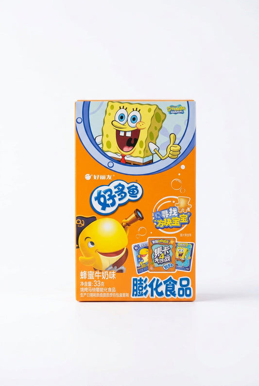 BISCOTTI A PESCE GUSTO MIELE -LATTE 33G ( BOX DA 10)